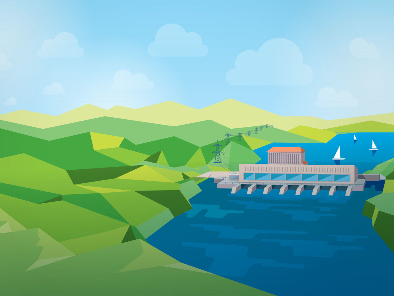 Strom reinsten Wassers