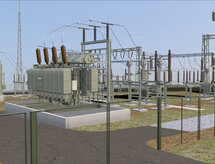 Ein ganzes Umspannwerk in Virtual Reality